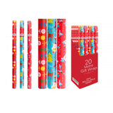 RSW 20m Christmas Wrapping Paper (Choice of 3)