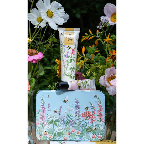 Busy Bees Hand Cream & Lip Balm Tin
