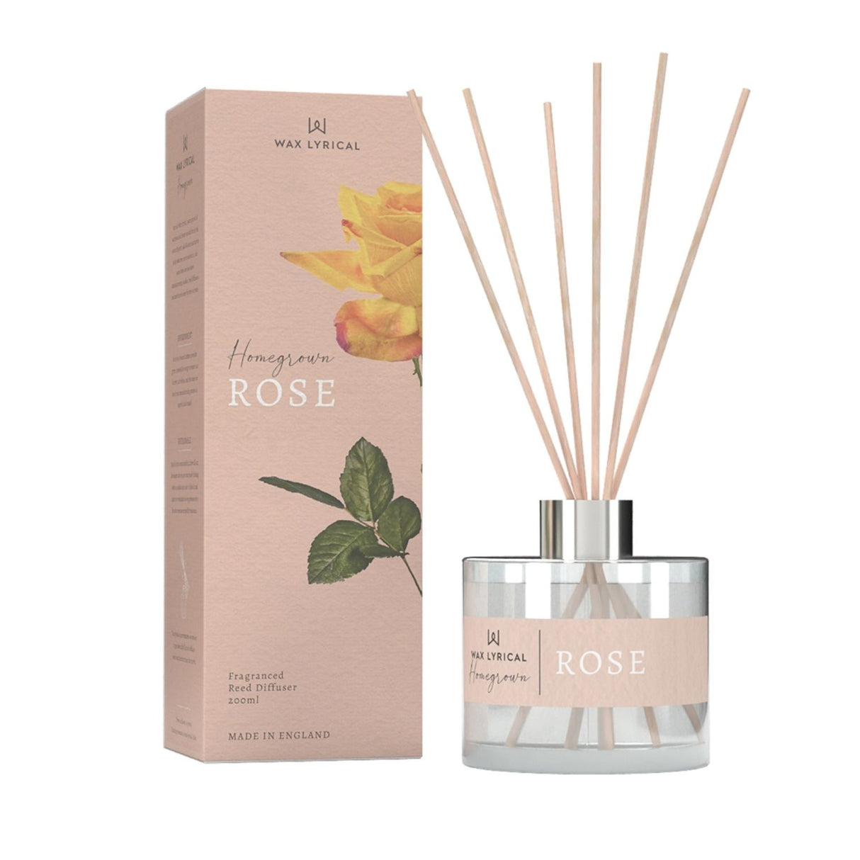 Wax Lyrical 200ml Rose Reed Diffuser - HG0406