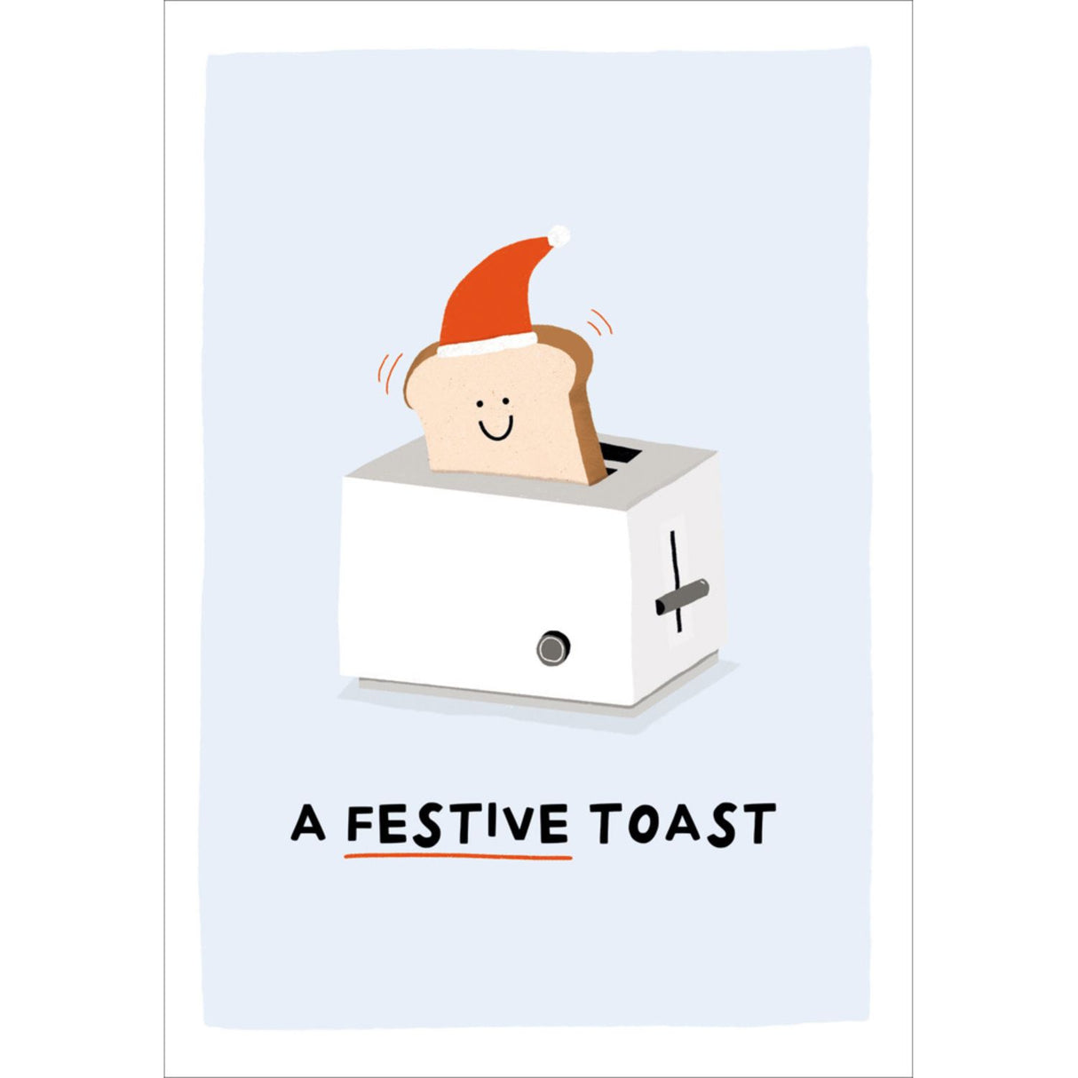 Woodmansterne A Festive Toast Christmas Card