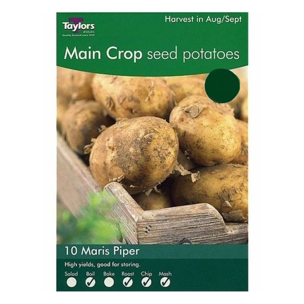 Taylors 10 Maris Piper Main Crop Seed Potatoes