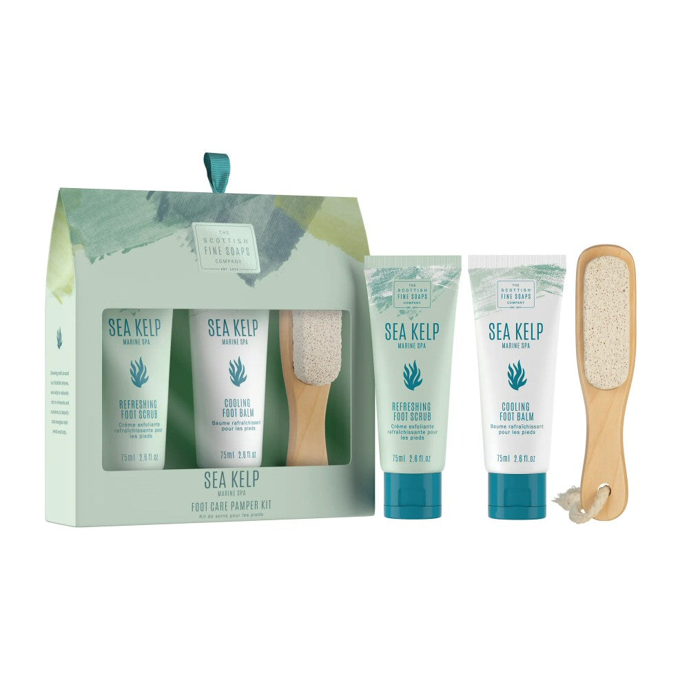 Scottish Fine Soaps Sea Kelp Marine Spa Footcare Pamper Kit
