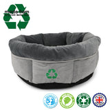 Ancol Made From 50cm Grey Eco Friendly Donut Dog Bed