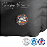 Ancol Sleepy Paws Large 90cm Black Waterproof Dog Bed
