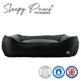 Ancol Sleepy Paws Large 90cm Black Waterproof Dog Bed