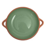 Dexam 26.5cm Green Large Glazed Terracotta Tapas Dish