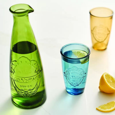 Dexam 1 Litre Green Recycled Glass Carafe