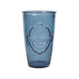 Dexam 350ml Ink Blue Recycled Glass Tumbler