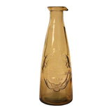 Dexam 1 Litre Ochre Recycled Glass Carafe