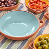 Dexam 26.5cm Duck Egg Large Glazed Terracotta Tapas Dish