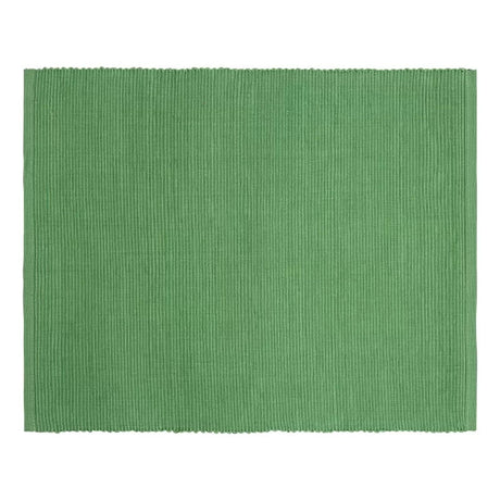 Dexam 45cm Recycled Cotton Napkin & Place Mat Set - Green