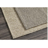 Walton & Co 80cm x 130cm Taupe Plait Wool Rug