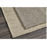 Walton & Co 120cm x 180cm Taupe Plait Wool Rug