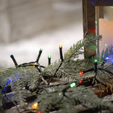 Festive 50 Multi Colour LED Battery Operated String Lights (4.9m)