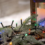 Festive 100 LED Multicolour Battery Operated String Lights (9.9m)