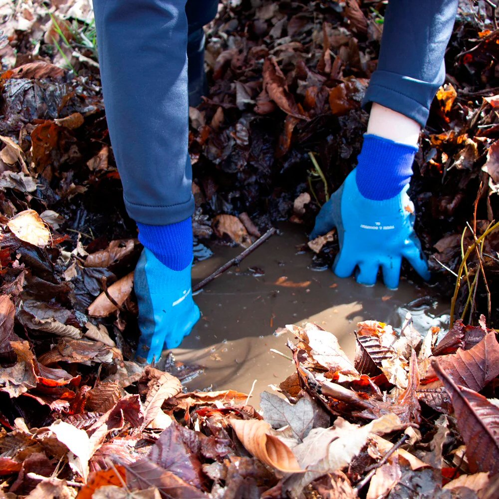 Town & Country Blue Mastergrip Waterproof Gloves - Medium