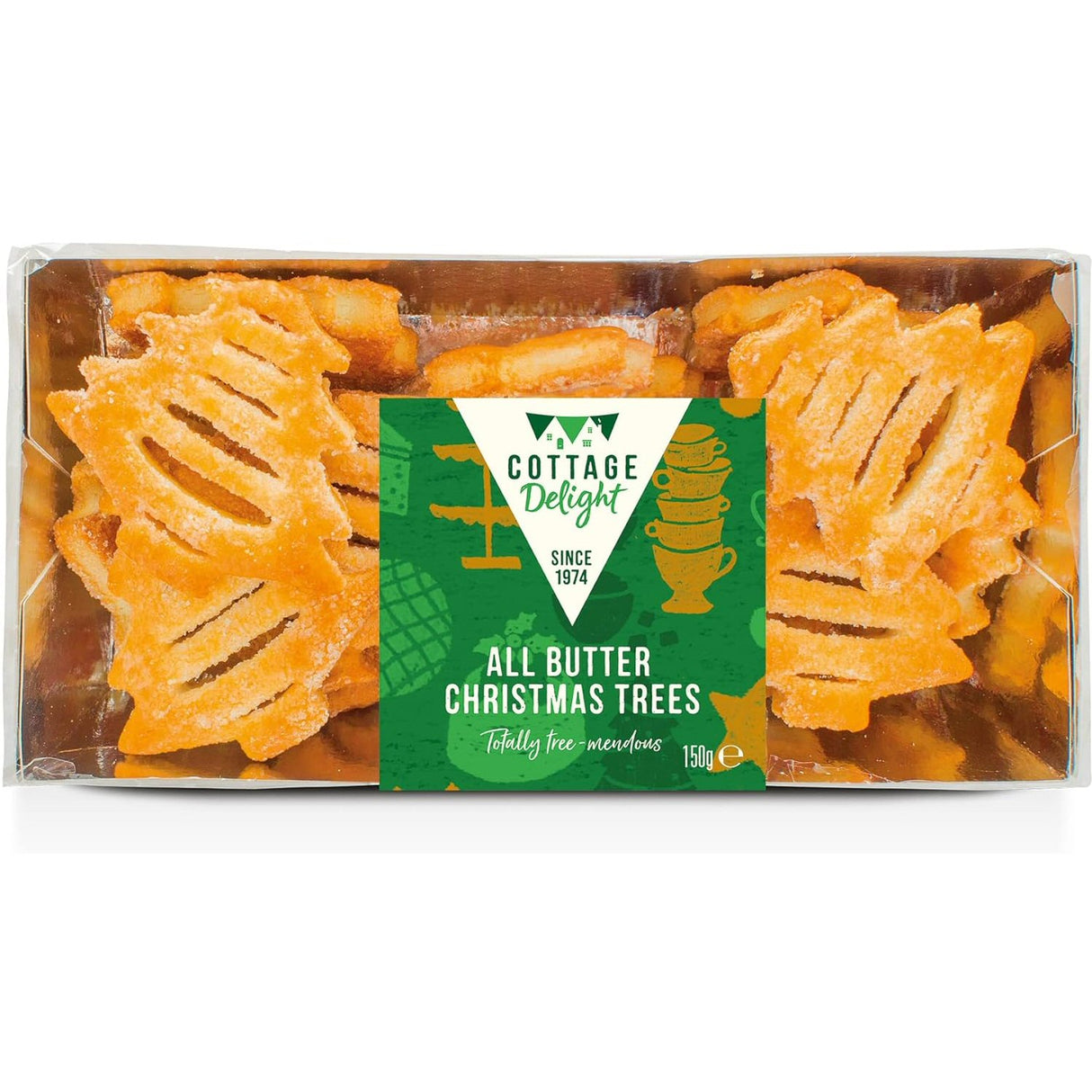 Cottage Delight 150g Buttery Cheese Christmas Trees