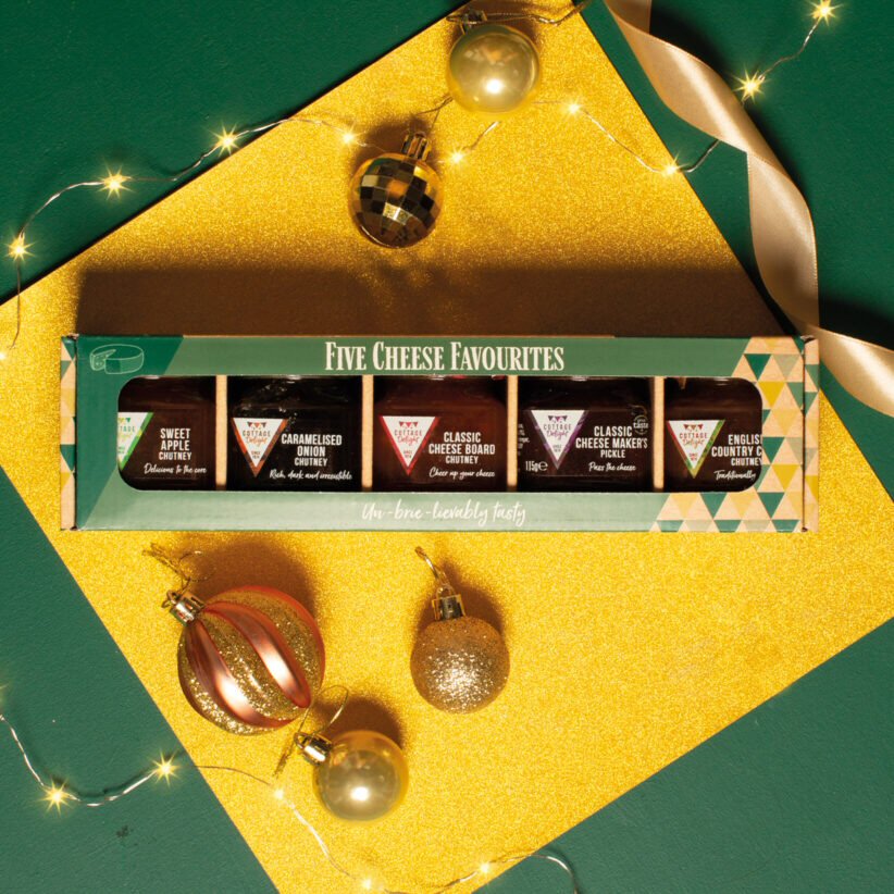 Cottage Delight Five Cheese Favourites Gift Set
