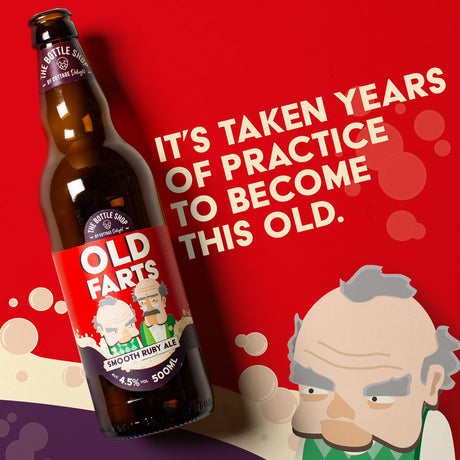 Cottage Delight 500ml Old Farts Smooth Ruby Ale