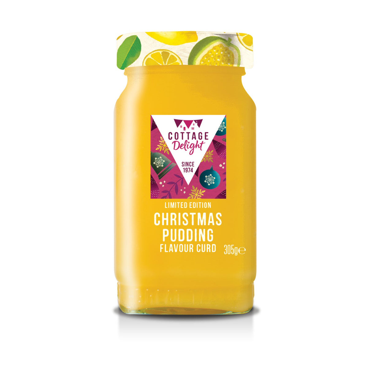 Cottage Delight 305g Christmas Pudding Curd