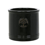 Woodlodge 38cm Black Heritage Cylinder Pot
