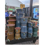 Woodlodge 28cm Green Chang Glazed Pot