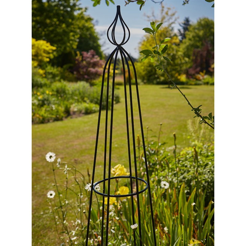 Tom Chambers 1.7m Black Priory Obelisk
