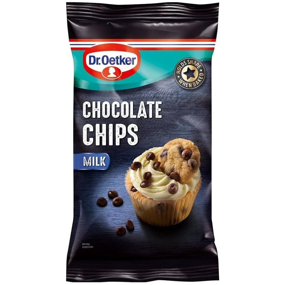 Dr. Oetker 100g Milk Chocolate Chips