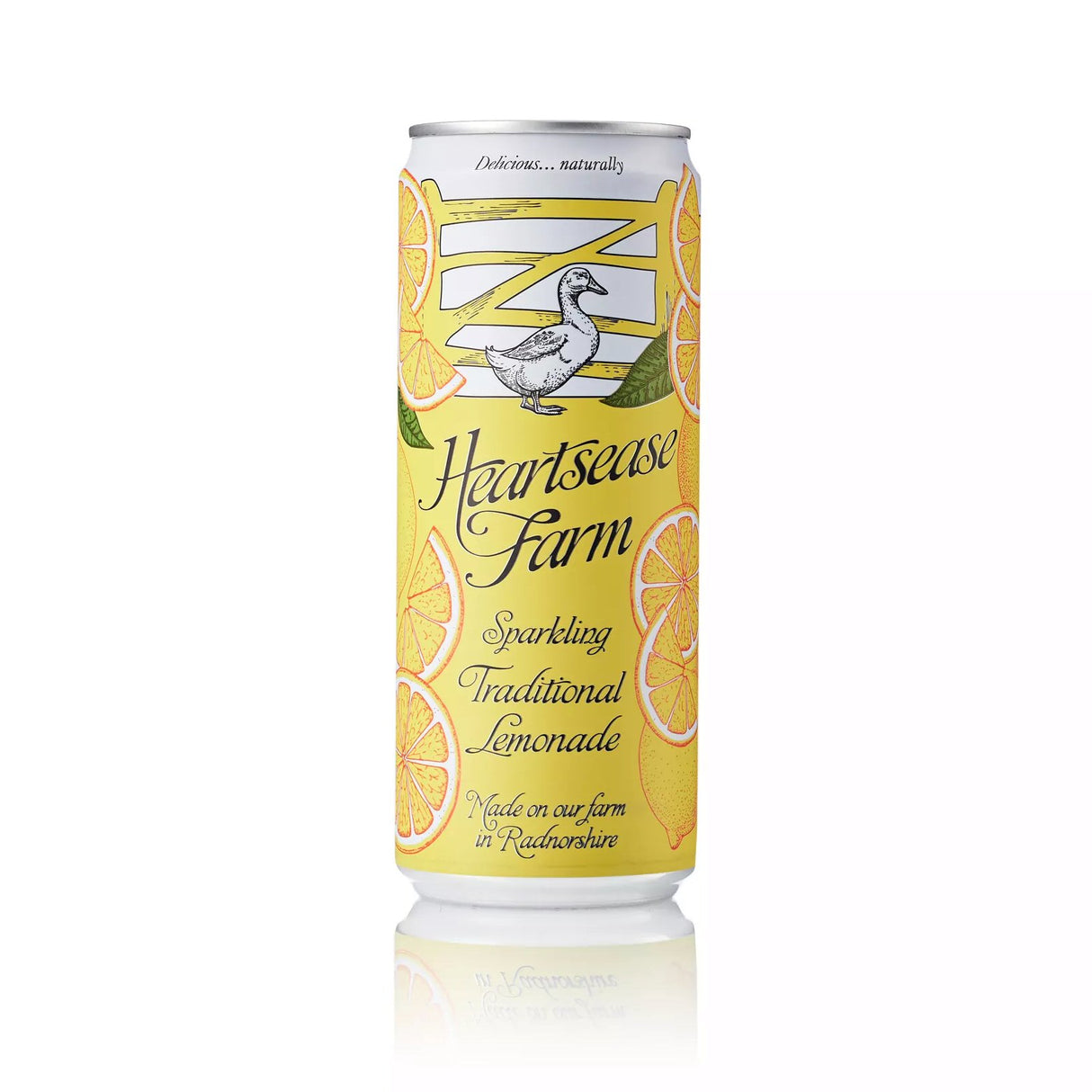 Heartsease Farm 330ml Sparkling Traditional Lemonade Can