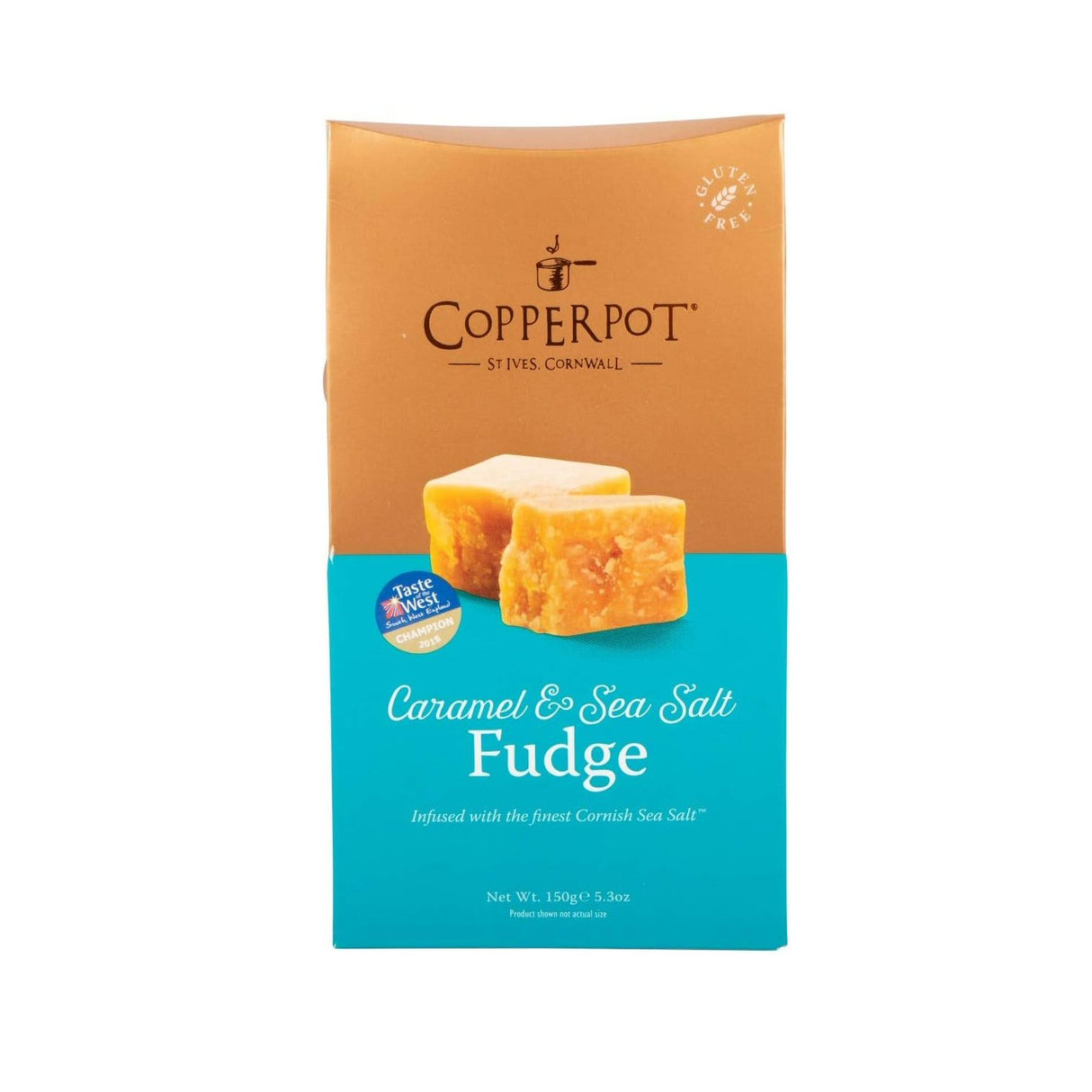Copperpot Caramel and Sea salt Fudge 150g