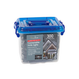 Snowtime 300 LED Ice White Connectable Icicle Lights (6m)