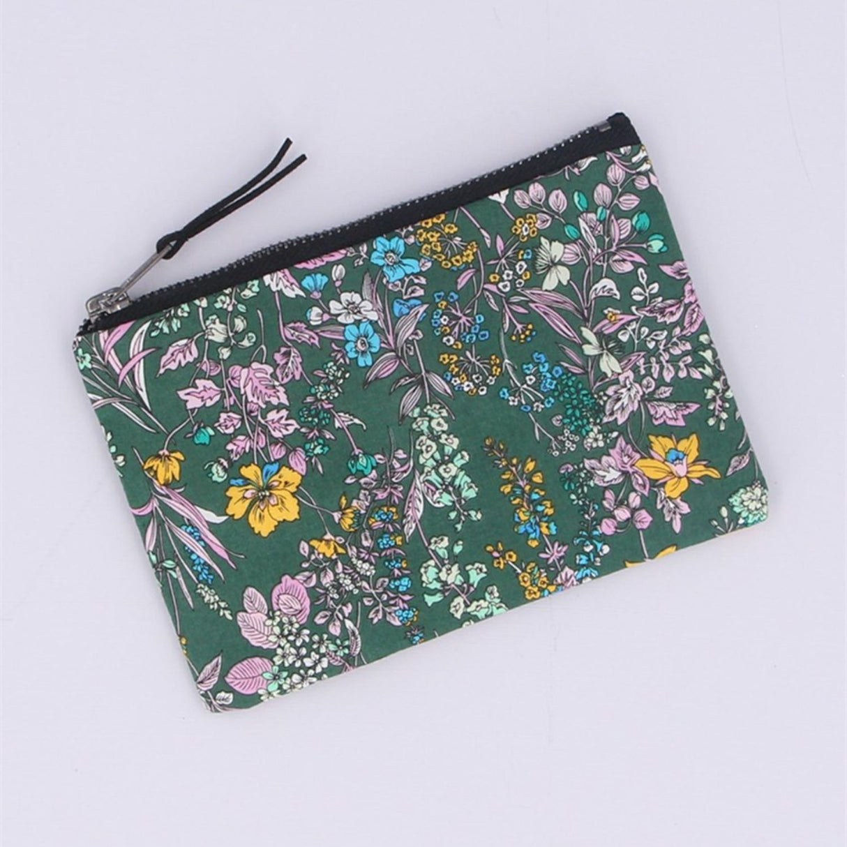 Gisela Graham 16.5cm Green Vintage Floral Purse