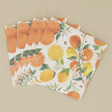 Gisela Graham Oranges & Lemon Paper Napkins (Pack of 20)