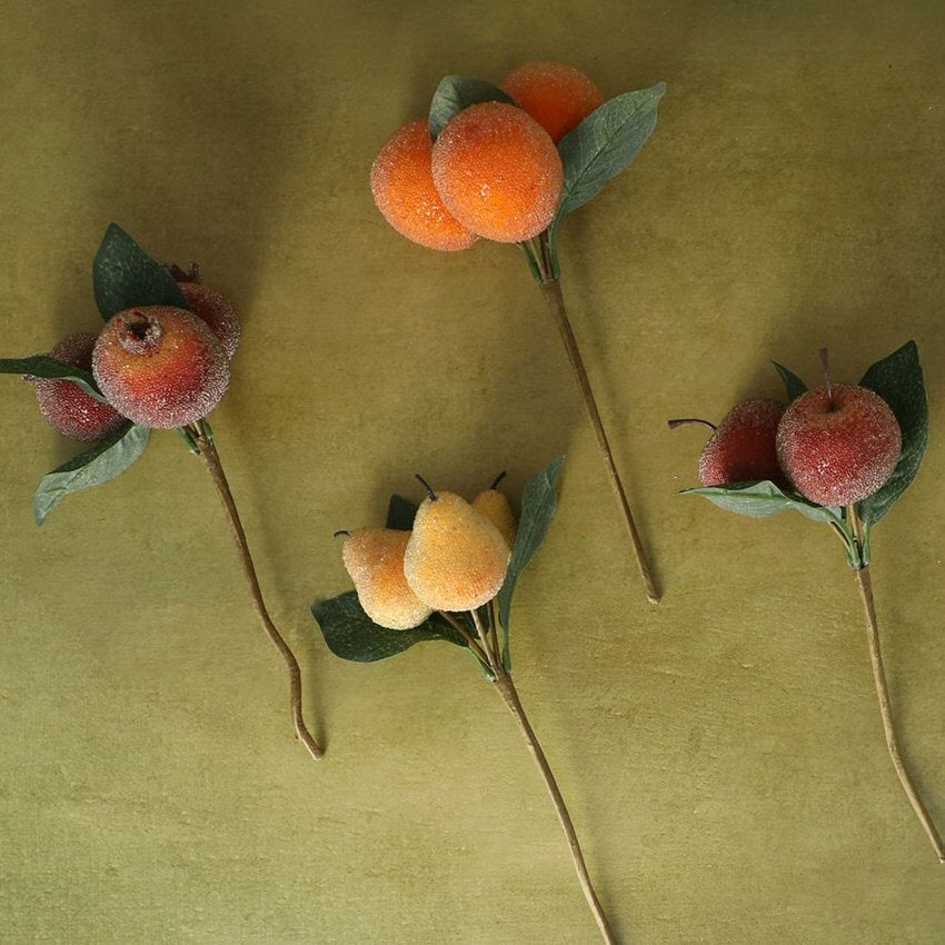 Gisela Graham 25cm Beaded Fruit (Choice of 4)