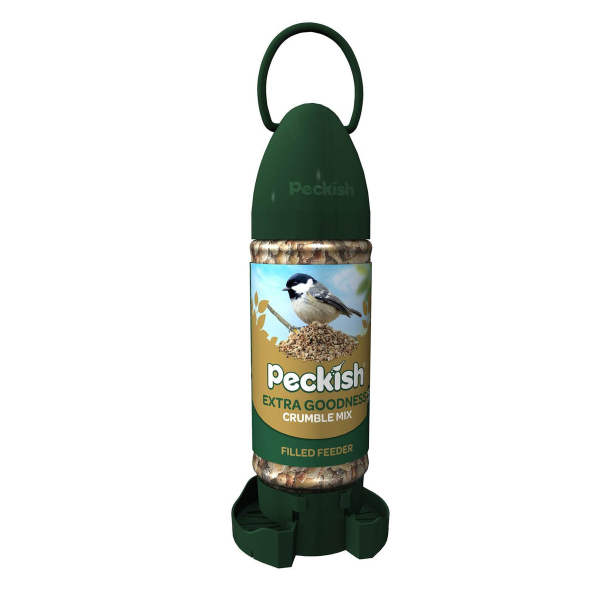 Peckish Extra Goodness Crumble Mix Wild Bird Filled Feeder