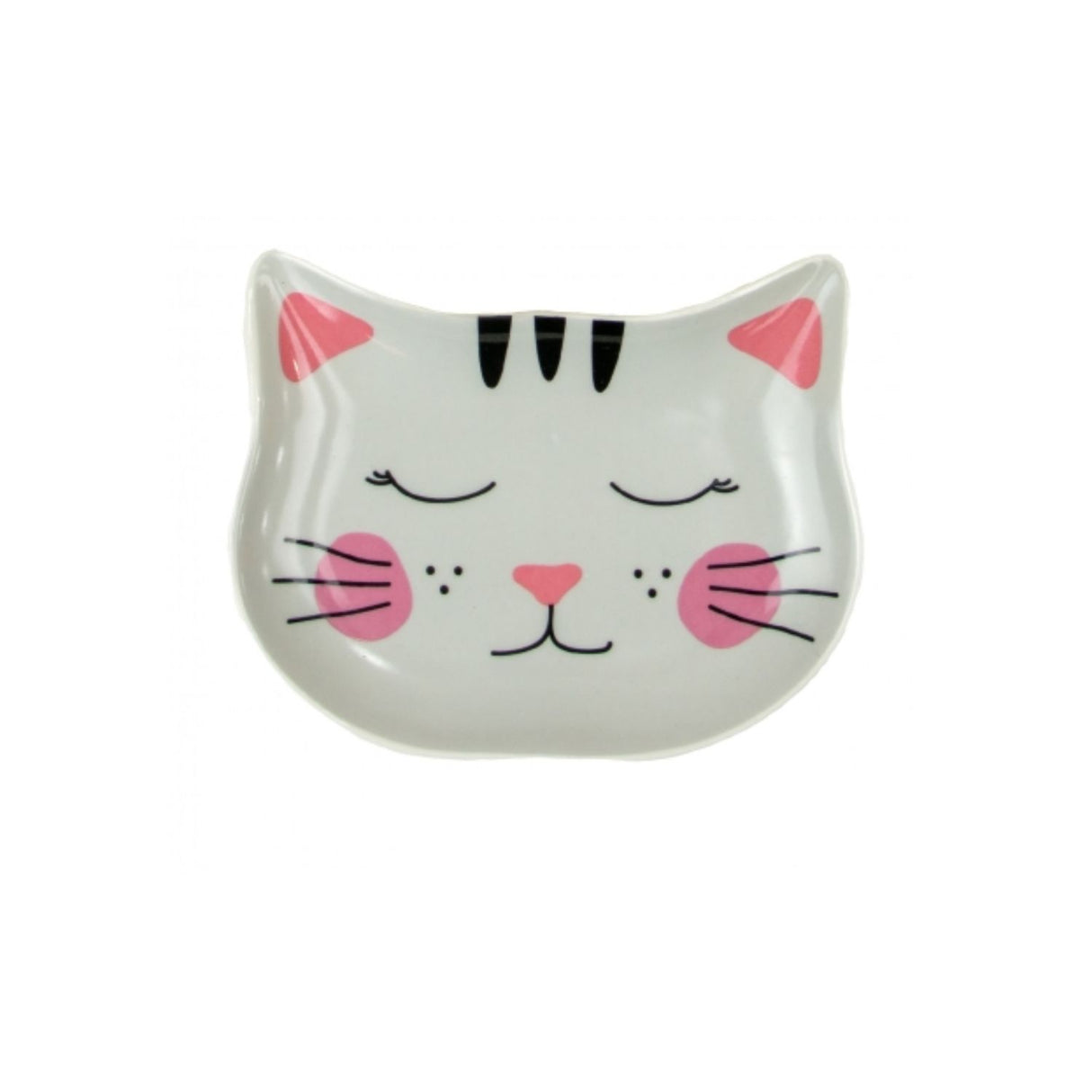 Ancol 15cm Gloss Ceramic Cat Bowl - Assorted Colours