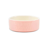 Scruffs My First 13cm Stonewar Bowl - Pink