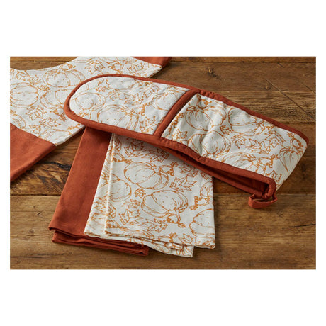 Walton & Co Pumpkin Double Oven Glove