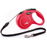 Flexi Classic Retractable Cord 5m Dog Lead - Medium, Red