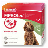 Beaphar Fiprotec Spot On Flea Treatment For Large Dogs (Pack of 3)