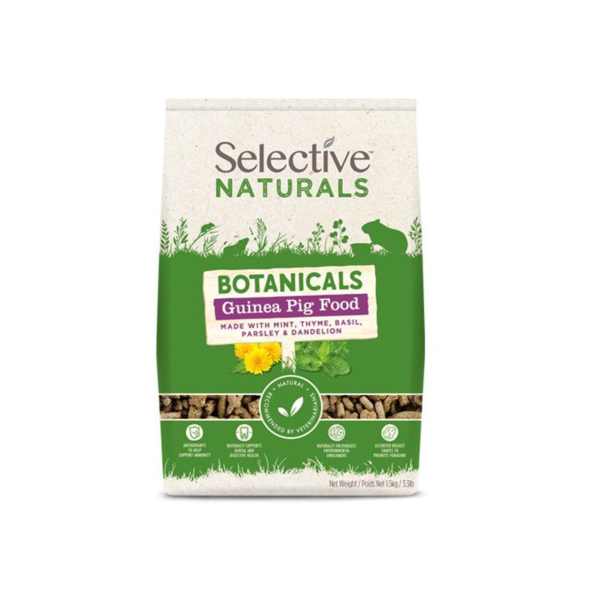 Supreme Selective 1.5kg Botanicals Guinea Pig Food