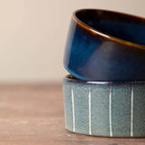 Scruffs Reactive Glaze 13cm  Bowl Midnight Blue