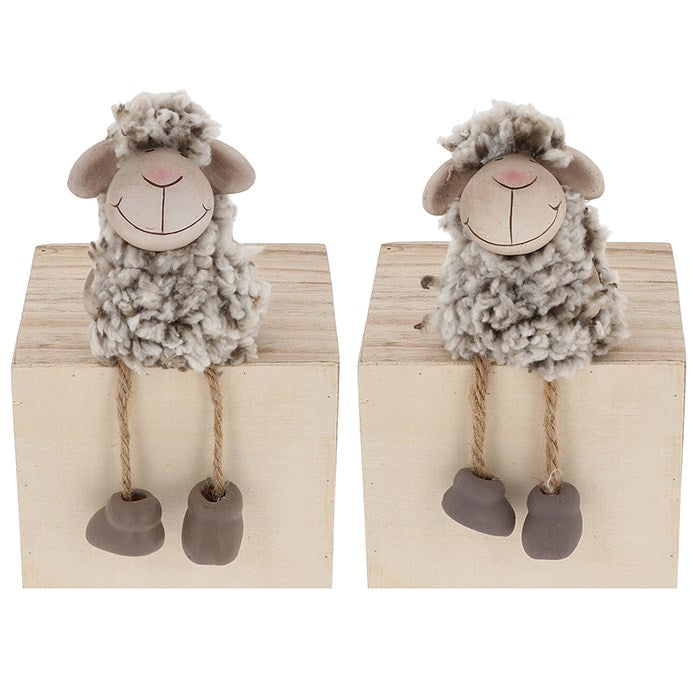 Joe Davies 13cm Woolly Sheep with Dangly Legs Small