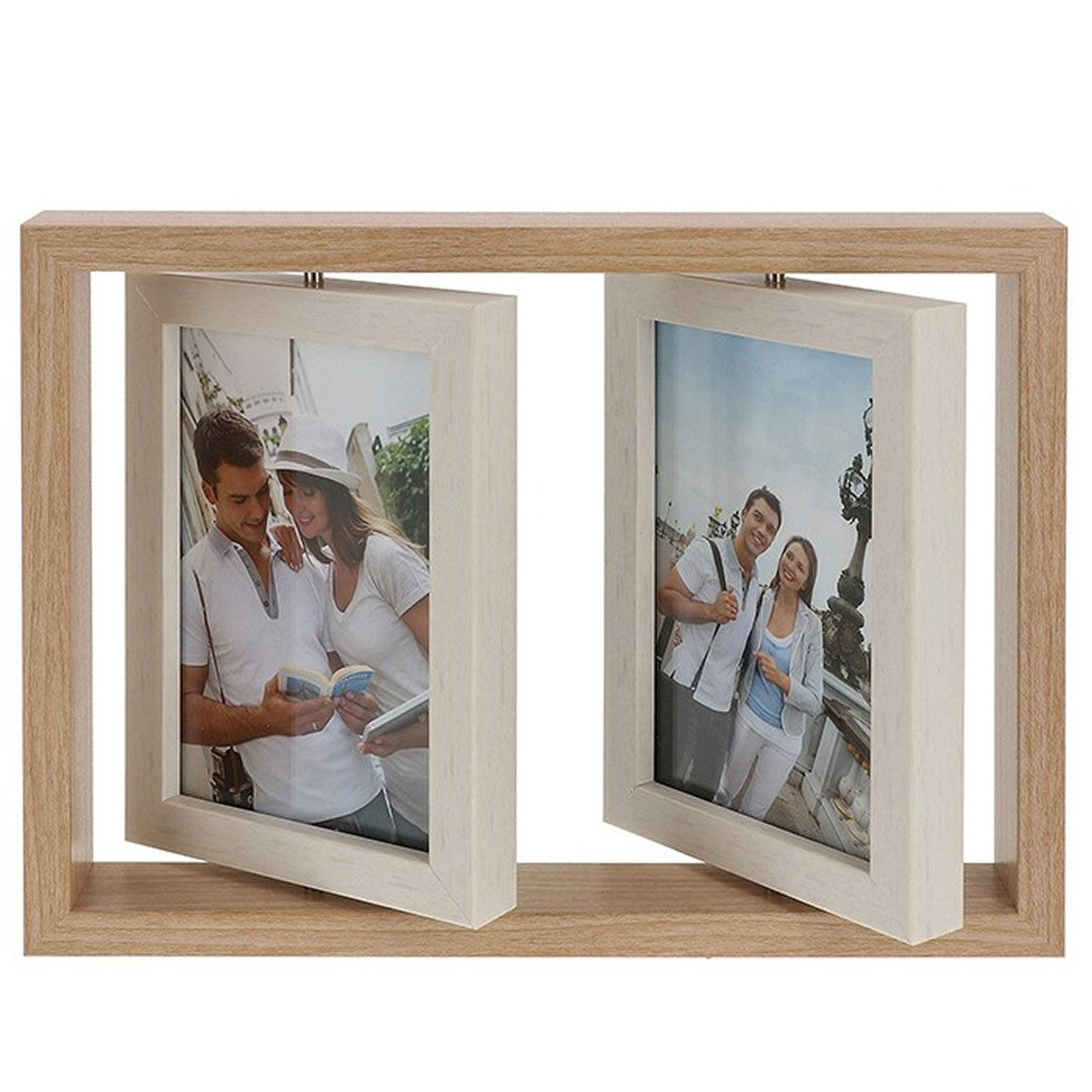Joe Davies 6x4 Two Tone Double Spinning Photo Frame