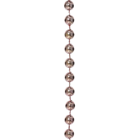 Decoris 10m Festive Shiny Bead Garland - Lilac