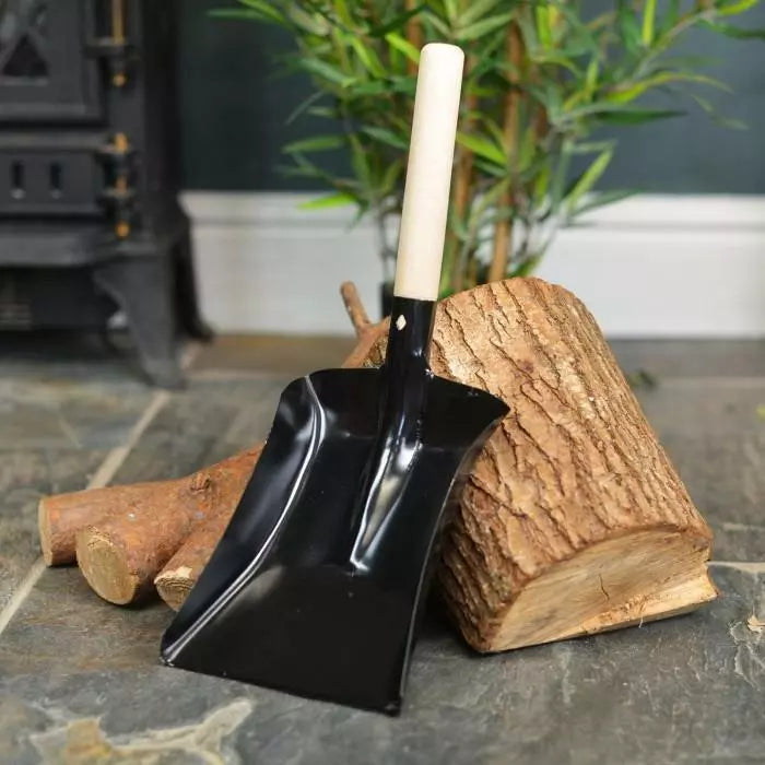 Decco Manor 18cm Coal Shovel Wooden Handle