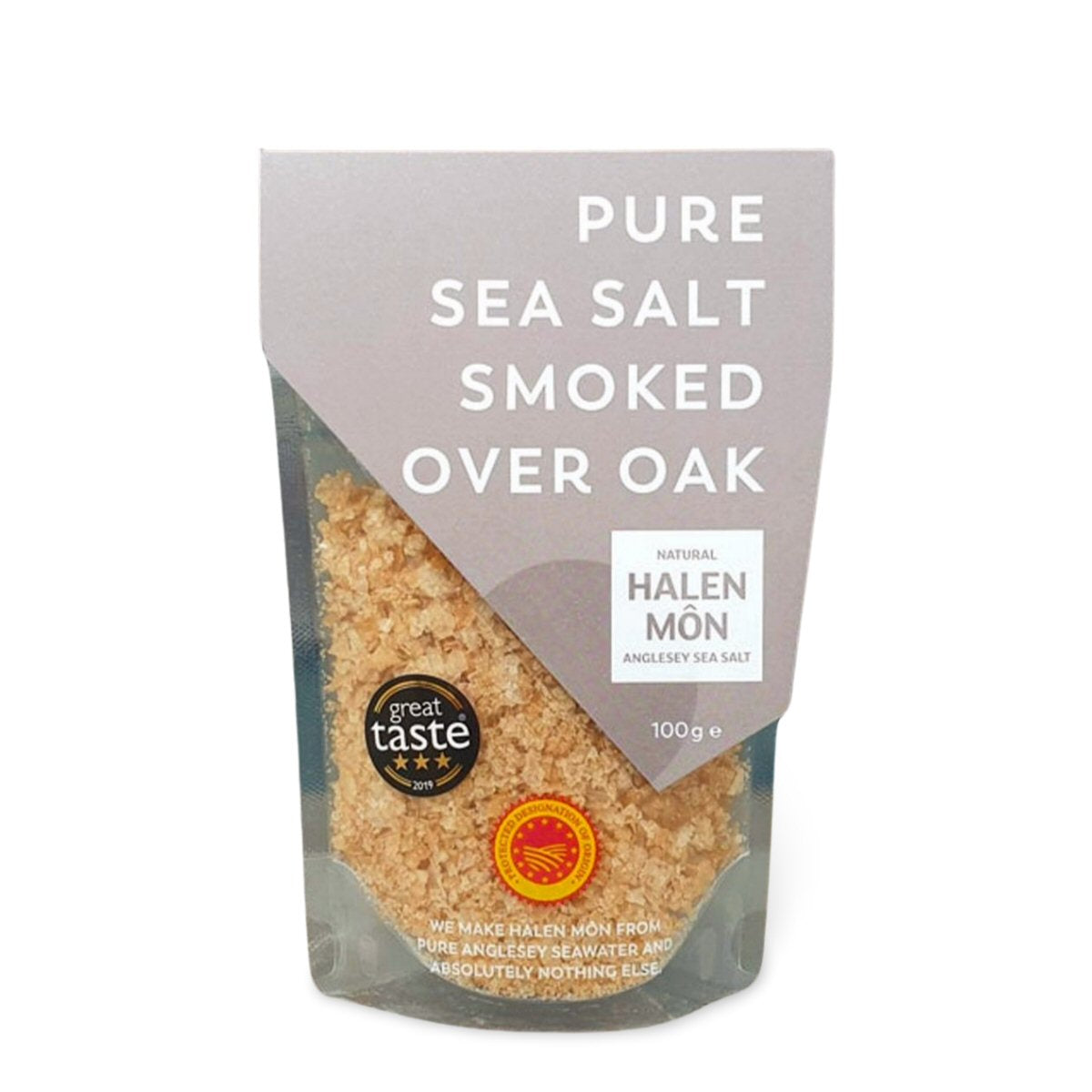 Halen Môn 100g Pure Sea Salt Smoked Over Oak