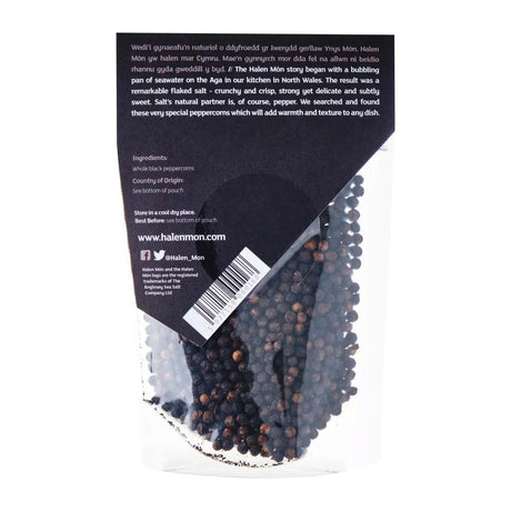 Halen Môn 100g Black Whole Peppercorns