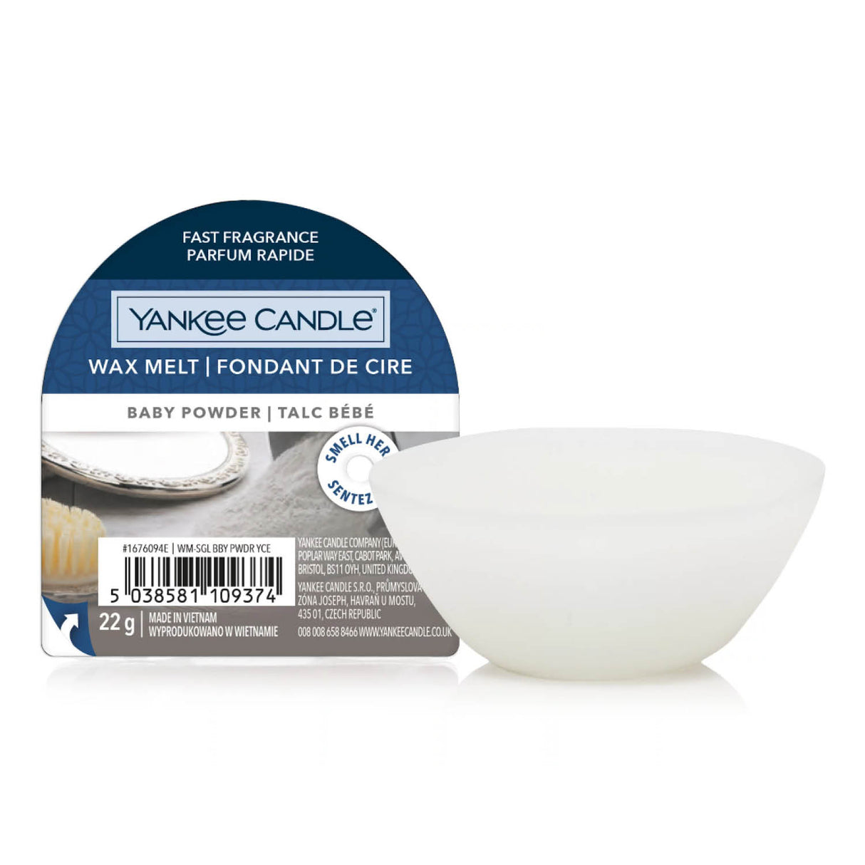 Yankee Candle Baby Powder Wax Melt