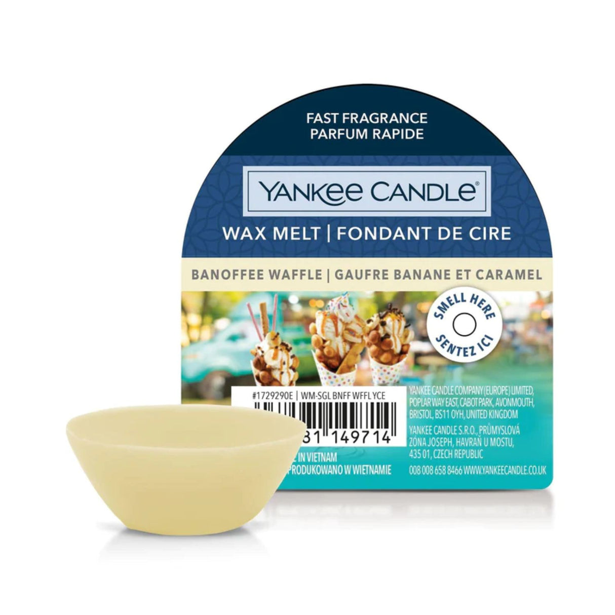 Yankee Candle Banoffee Waffle Signature Single Wax Melt